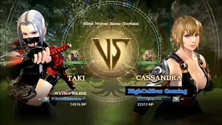 SoulCalibur VI: Cassandra vs. Taki