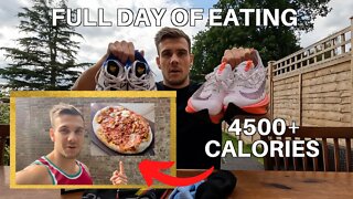 Full Day Of Eating 4500 CALORIES + My 8 Running Essentials