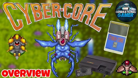 CYBER CORE Overview (TurboGrafx-16 / PC Engine)