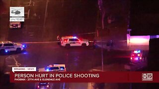 Person injured in police shooting near 27th and Glendale avenues