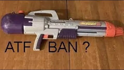 federal regulation guideline for toy water gun baned or killed CPS 2000 Super Soaker mark 1 & 2 1996