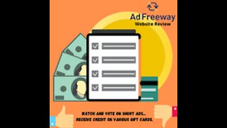 Ad Freeway Review & Tip - Get Gift Cards and PayPal Money