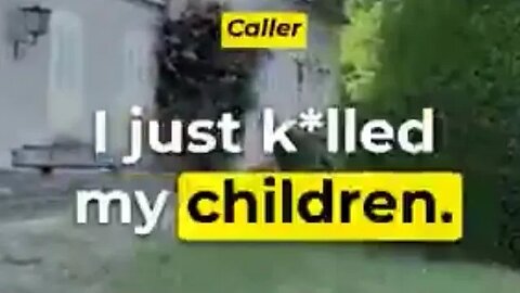 Shocking emergency call from mother who has killed her own children