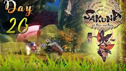 Sakuna: Of Rice and Ruin - Day 20 (with commentary) PS4