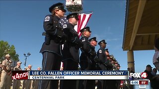 Lee Co. Fallen Officer Memorial