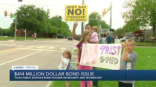 Group protests upcoming Tulsa Public Schools bond proposal