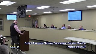 Township of Oxford Planning Commission Regular Meeting: March, 9th 2023