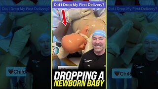 Dropping a Newborn Baby?! 😱 #shorts