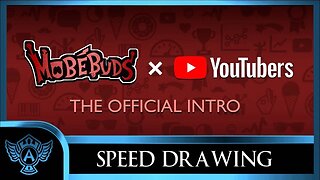 New Intro format Look - A.T. Andrei Thomas - Speed Drawing Mobebuds X YouTubers (2023 Season)