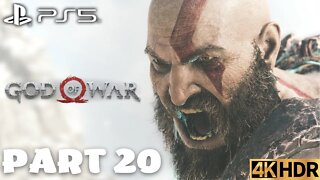 Realm Between Realms | God of War New Game+ Story Walkthrough Gameplay Part 20 | PS5, PS4 | 4K HDR
