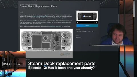 Steam Deck replacement parts