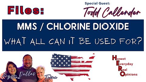 What ALL Can MMS / Chlorine Dioxide Be Used For? Todd Callender's Healing Testimony