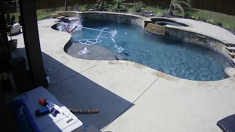 Swimming Pool Cleaning Fail