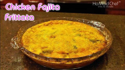 Chicken Fajita Frittata | Dining In With Danielle