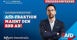 📺 Falschberichterstattung: AfD-Fraktion mahnt den rbb ab!