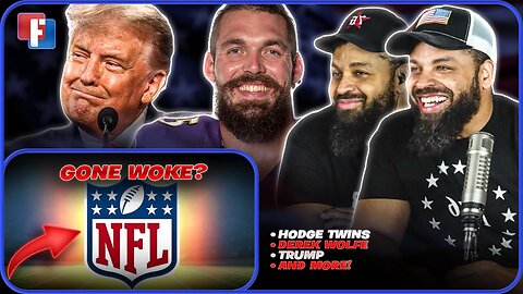 Interview with SUPER BOWL SUPERSTAR Derek Wolfe, NFL GONE WOKE! Trump In Detroit!