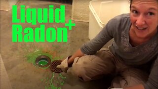 Radon plug