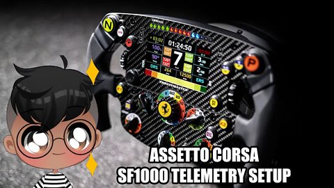 [Assetto Corsa] Thurstmaster Ferrari SF1000 Telemetry Setup