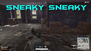 He tried the extra sneaky castro..PUBG best moments