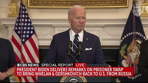 Biden Uses The Release Of Paul Whelan And Evan Gershkovich To Bash Donald Trump