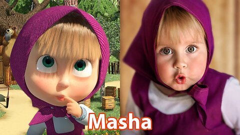 Masha And The Bear Characters In Real Life