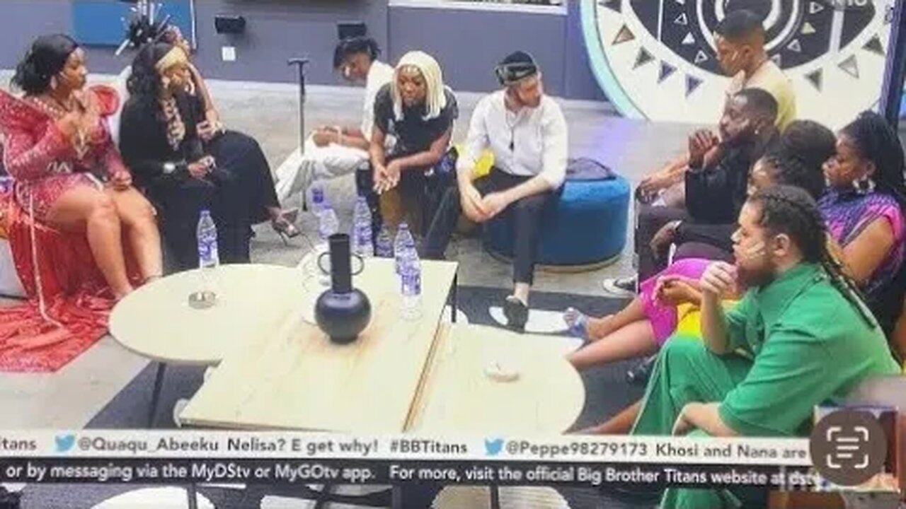 The Moment Big Brother Address The Big Brother Titans 2023 Housemates ...