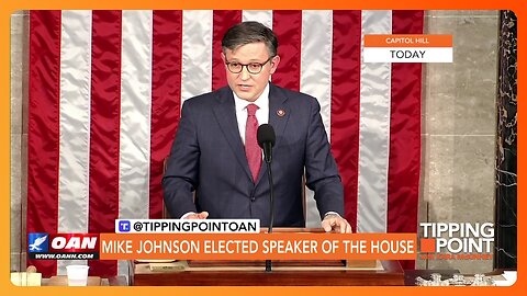 Gaetz's Gamble Worth It: Mike Johnson Elected Speaker of the House | TIPPING POINT 🟧