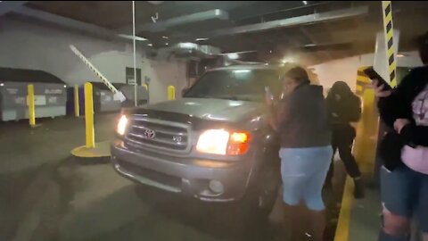 BLM Protesters Get A Faceful Of Pepper Spray After Harassing Man In Parking Garage