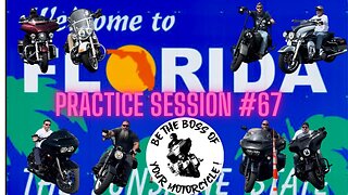 Practice Session #67 (Florida) - Advanced Slow Speed Riding Skills (With CHAPTERS)