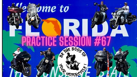 Practice Session #67 (Florida) - Advanced Slow Speed Riding Skills (With CHAPTERS)