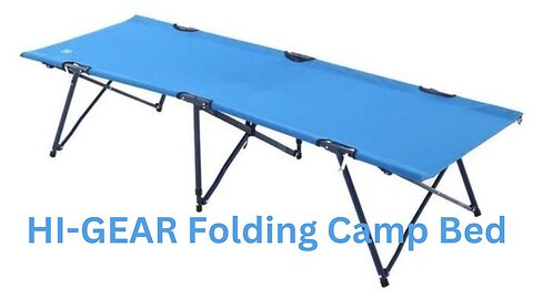 HI GEAR Folding Camp Bed