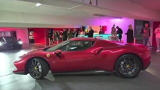 Startup Ferrari 296 GTB and SF90 at Autolife Stockholm [4k 60p]