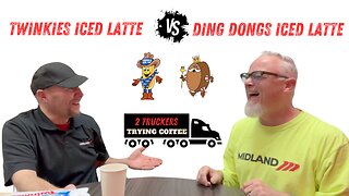 Ding Dongs Iced Latte vs. Twinkies Iced Latte