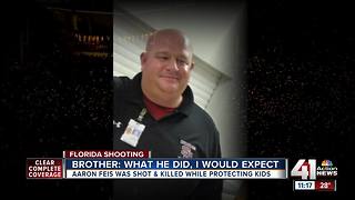 Brother of coach who died in FL shooting speaks