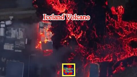 Iceland volcano: Lava flows destroy homes following eruption