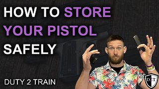 How to Safely Store Your Pistol: Tips and Best Practices