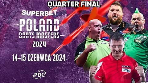 2024 Poland Darts Masters van Gerwen v Krcmar