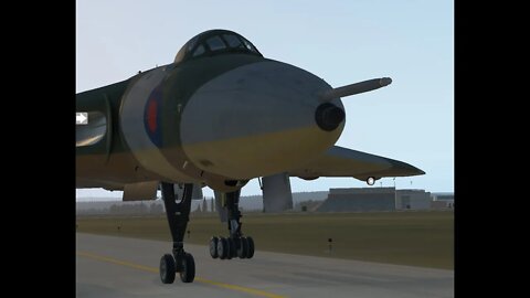 Flying Classic aircraft in VR. Avro Vulcan.