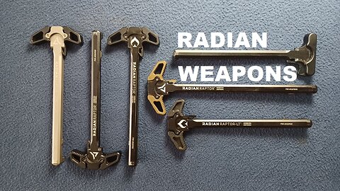 RADIAN WEAPONS RAPTOR Charging Handle, drop in replacements, AR-15 / M-16 / M-4 types
