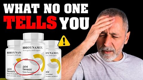 BIODYNAMIX JOINT GENESIS - JOINT GENESIS REVIEW ⚠️BIG ALERT Where to buy JOINT GENESIS? Really work?