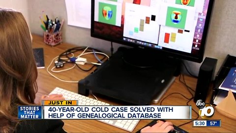 40-year-old San Diego cold case solved with help of genealogical database