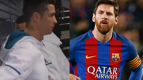 Cristiano Ronaldo Caught DISSING Lionel Messi on Camera in Real Madrid Tunnel