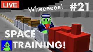 Modded Minecraft Live Stream - Ep21 Space Training Modpack Lets Play (Rumble Exclusive)