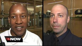 2 Detroit Firefighters honored for heroic actions while on duty