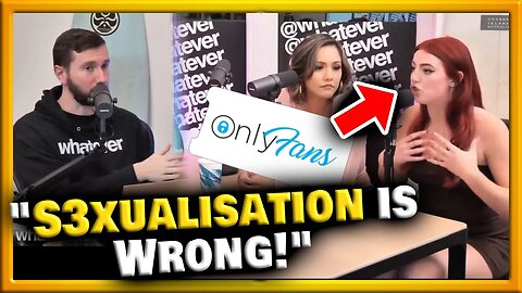 ØnlyFans Girl UPSET She Gets S3XUALlZED! CALLED OUT On Whatever Podcast