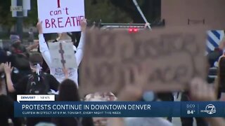Tensions rise between police, protesters Monday night in Denver