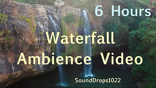 Deep Relaxation with Waterfall Sounds | 6 Hours of Serenity