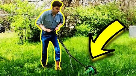 What Kind Of Mower Is This? Free Overgrown Lawn Transformation