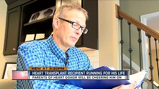 Cincinnati heart transplant recipient running for his life at Flying Pig