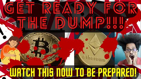 WARNING!!! WATCH NOW!!! Bitcoin (BTC) & Ethereum (ETH)... Dump Incoming???